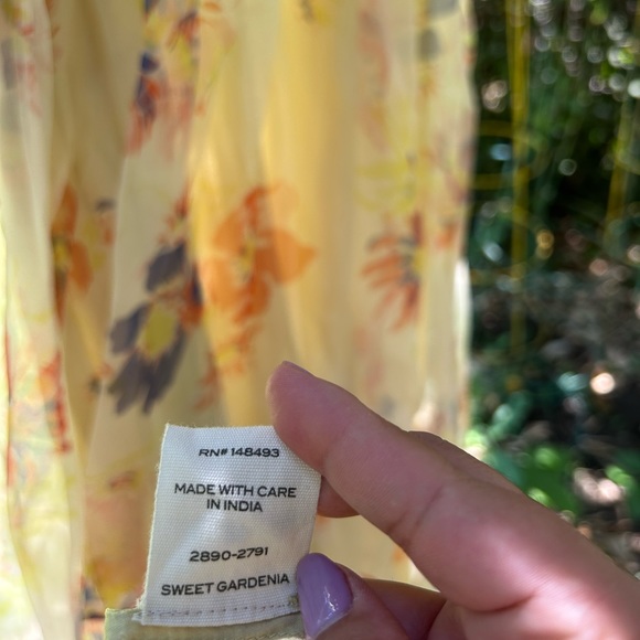 Doen Aurelie dress in - professionally hemmed to 47” from neck to hem line - Picture 6 of 13